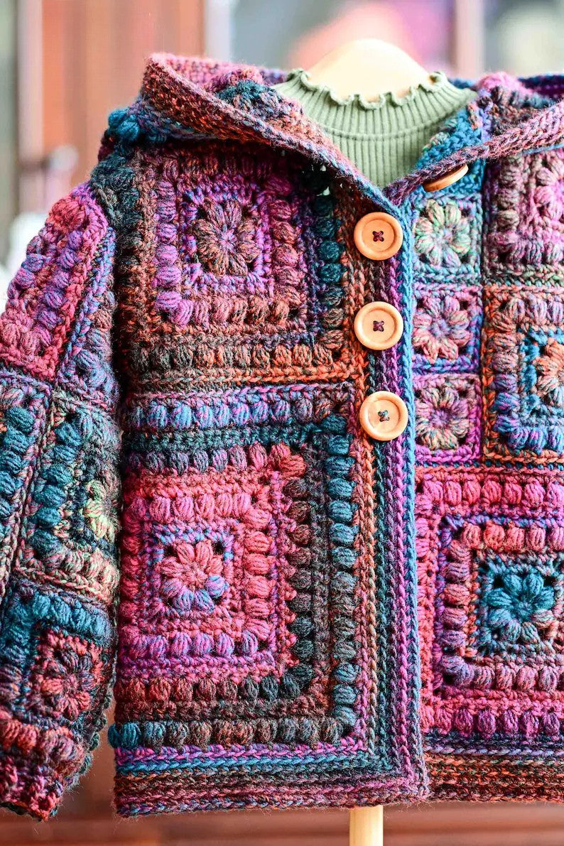 Sweater Crochet Pattern for Children